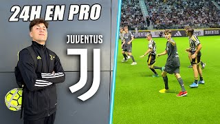 JE deviens FOOTBALLEUR PRO pendant 24H à la JUVENTUS  😲 Lancien club de Cristiano RONALDO [upl. by Nahtnamas]