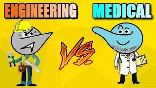 Engineering Vs Medical Students Life  Angry Prash [upl. by Assille]