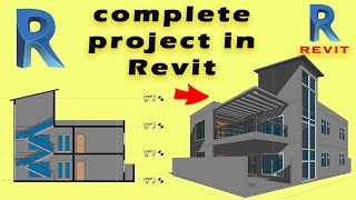 Revit Architecture Project [upl. by Bow817]