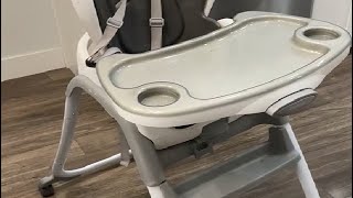 Ingenuity SmartServe 4 in 1 High Chair AFTER 2 KIDS Parent Review So Easy to Clean [upl. by Negem575]