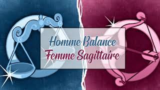 Homme Balance ♎ Femme Sagittaire ♐  Compatibilité Amoureuse [upl. by Anicnarf382]