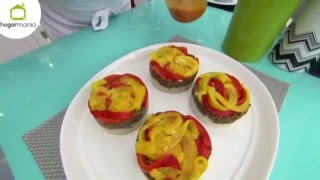 Receta Exprés Timbal de lentejas pimientos morrones y arroz [upl. by Branch425]