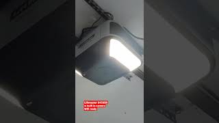 Liftmaster garage door opener with security camera [upl. by Aitra]