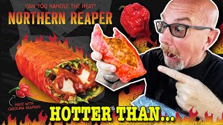 quotWARNINGquot HOTTER Than the One Chip Challenge Burrito • The Northern Reaper [upl. by Tildi]