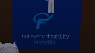 💜 Invisible disabilities are still valid and require care 💜 Tw intense emotional pain [upl. by Champ]