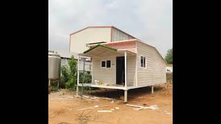 Prefabricated Mobile Houses At Hyderabad  Heavenly Mobile Houses [upl. by Merv]