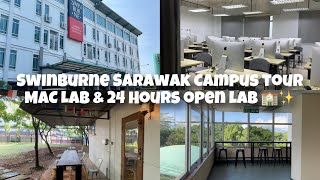 Swinburne Sarawak Campus Tour 2024  Mac Lab  24 Hours Open Lab 🖥️✨ [upl. by Gradeigh]