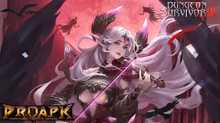 Dungeon Survivor Ⅲ Dark Genesis Gameplay Android  iOS Official Launch [upl. by Cullin]