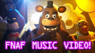 Five Nights At Freddys Live Action Music Video  FNAF Song  Screen Team [upl. by Eilsel]