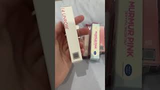 Romand lip tint balm haul l kbeauty lipstick tint balm romand [upl. by Nehte]