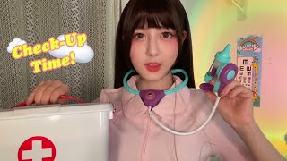 ASMR Pediatricians CHECKUP TIME 🏥 wound healing dentistry injection [upl. by Teece]