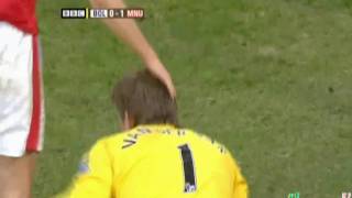 Van Der Sar Best Save Vs Bolton HQ [upl. by Eelasor]