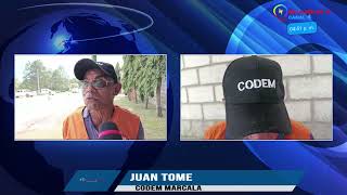 Noticias Juan Tome del CODEM Marcala nos habla sobre si han habido incidencias en este feriado [upl. by Nalat]