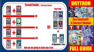 Yugioh Drytron Deck Combos Full Guide  Everything You Need To Know [upl. by Waugh435]