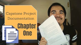 Capstone Project Documentation  Chapter One [upl. by Attirehs]