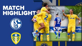 Highlights  FC Schalke 04 v Leeds United [upl. by Eciral]