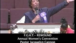 FGHT ANNUAL WOMEN’S CONVENTION 2004 “THE WORD IS OUT” PASTOR JACQUELYN CANNON [upl. by Enidanreb]