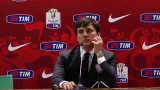 Coppa Italia Vincenzo Montella nach Krawallen quotFassungslosigkeitquot  AC Florenz  SSC Neapel 13 [upl. by Nivled100]