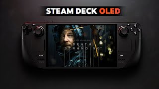 Death Stranding  Steam Deck OLED Gameplay [upl. by Ynnub]