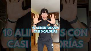 10 alimentos con casi 0 calorías 😎 [upl. by Soll237]