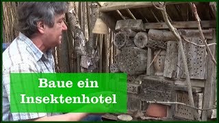 Insektenhotel für den Garten [upl. by Cairns]