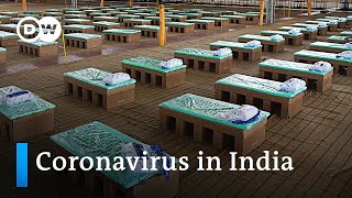 Coronavirus cases surge in Indias capital Delhi  DW News [upl. by Nnaeirrac]