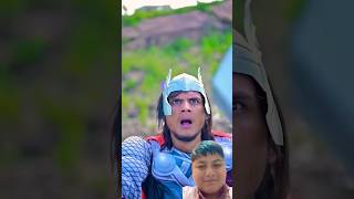 Wait sasta thor😅 comedy shorts thor amitffytcomedyanshpandit221 [upl. by Enuahs]