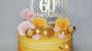 40 60th birthday cake ideas for your mum60th birthday cake ideas for you [upl. by Aimar134]