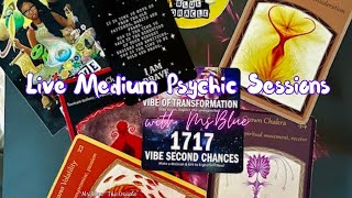 ✨🔮 Live Medium Psychic Session 🔮 With The Psychic Healer MsBlue 💕⚡️👽⚡️ [upl. by Arrek467]