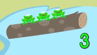 5 Little Speckled Frogs  Counting Song [upl. by Nossila]