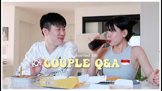 QampA WITH MY KOREAN HUSBAND 👩🏻‍❤️‍👨🏻  mukbang eng sub  Erna Limdaugh [upl. by Dnaltiak649]