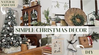 Simple amp Easy Christmas Decor DIY Ideas • How to Decorate For Christmas • Christmas Decor 2023 [upl. by Argyle]