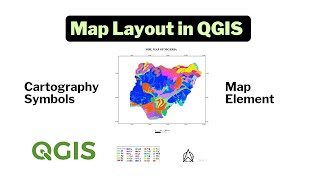 Map Layout in QGIS  Print Layout  Make Map in QGIS [upl. by Sivatnod]