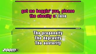 Paul Heaton And Jacqui Abbot  The Austerity Of Love  Karaoke Version from Zoom Karaoke [upl. by Engelhart]