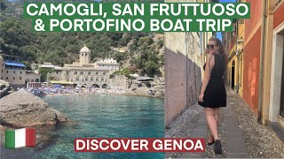 Camogli San Fruttuoso and Portofino ⛵️ Genoa travel Guide  Italy Travel Vlog 🇮🇹 [upl. by Wailoo]