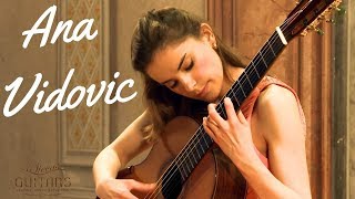 Ana Vidovic plays Asturias by Isaac Albéniz on a Jim Redgate classical guitar [upl. by Nitnilc61]