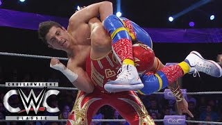 Gran Metalik vs TJ Perkins  CWC Final Cruiserweight Classic Live Finale on WWE Network [upl. by Levitus]