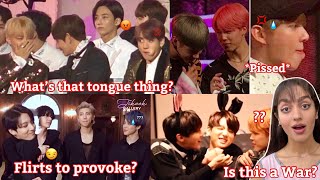 Jikook reaction when Jungkook can’t hide his Jealousy over jimin😰😨 [upl. by Haggi]