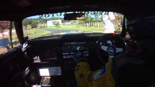 Leadfoot Festival InCar TR7 V8 with Mark Parsons [upl. by Ennovihs430]