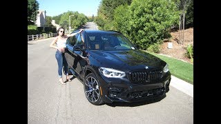 2020 BMW X3 M Competition  Exhaust Sound  21quot M Wheels  0 to 60MPH in 4 Sec  BMW Review [upl. by Ayokahs]