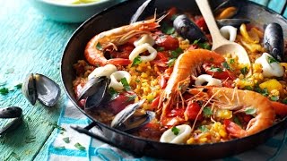 Easy Guide Original SeaFood PAELLA [upl. by Aleta]