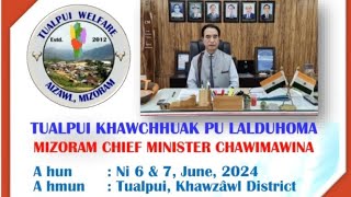 CM PU LALDUHOMA A KHUATEN ROPUI TAKIN AM CHAWIMAWILal ṭhutthlêng pein a lim dinsak a ni [upl. by Huai]