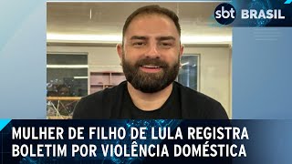 Natália Schincariol acusa Luís Claudio Lula da Silva de agressões  SBT Brasil 020424 [upl. by Nennarb]