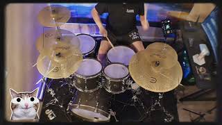 ZILDJIAN ALCHEME Gold EX quot Modern Rockquot Kit Fleshgod Apocalypse quotBluequot [upl. by Nagrom925]