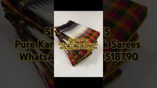 SIMPLE EDITS PureKanjivaramSilk Sarees WhatsApp919880518790 [upl. by Marylynne]