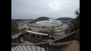 Wandern auf dem Neckarsteig Etappe 3 von Neckarsteinach nach Hirschhorn [upl. by Alonso]