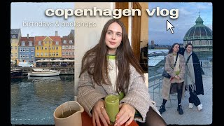 COPENHAGEN TRAVEL DIARY 🇩🇰 cafes bookshops amp reading yellowface [upl. by Airal]