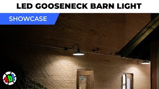 LED Gooseneck Barn Light [upl. by Ycnay]