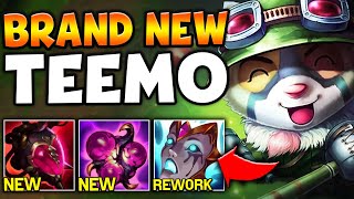 TEEMO HAS A BRAND NEW BUILD IN SEASON 14 NEW BURN ITEMS ARE BROKEN [upl. by Gnemgnok]