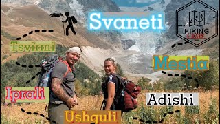 Hiking in Svaneti Georgia [upl. by Anilahs22]